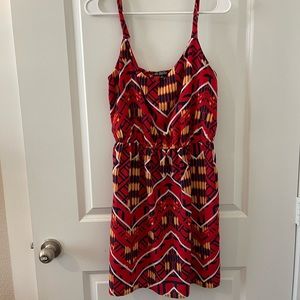 BeBop Tribal Print Mini Summer Dress